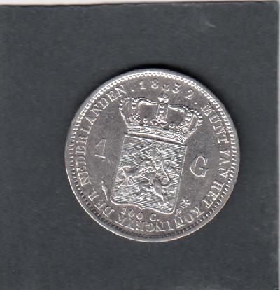 Beschrijving: 1 Gulden WILLEM I